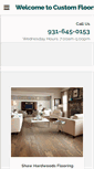 Mobile Screenshot of customfloorstn.com